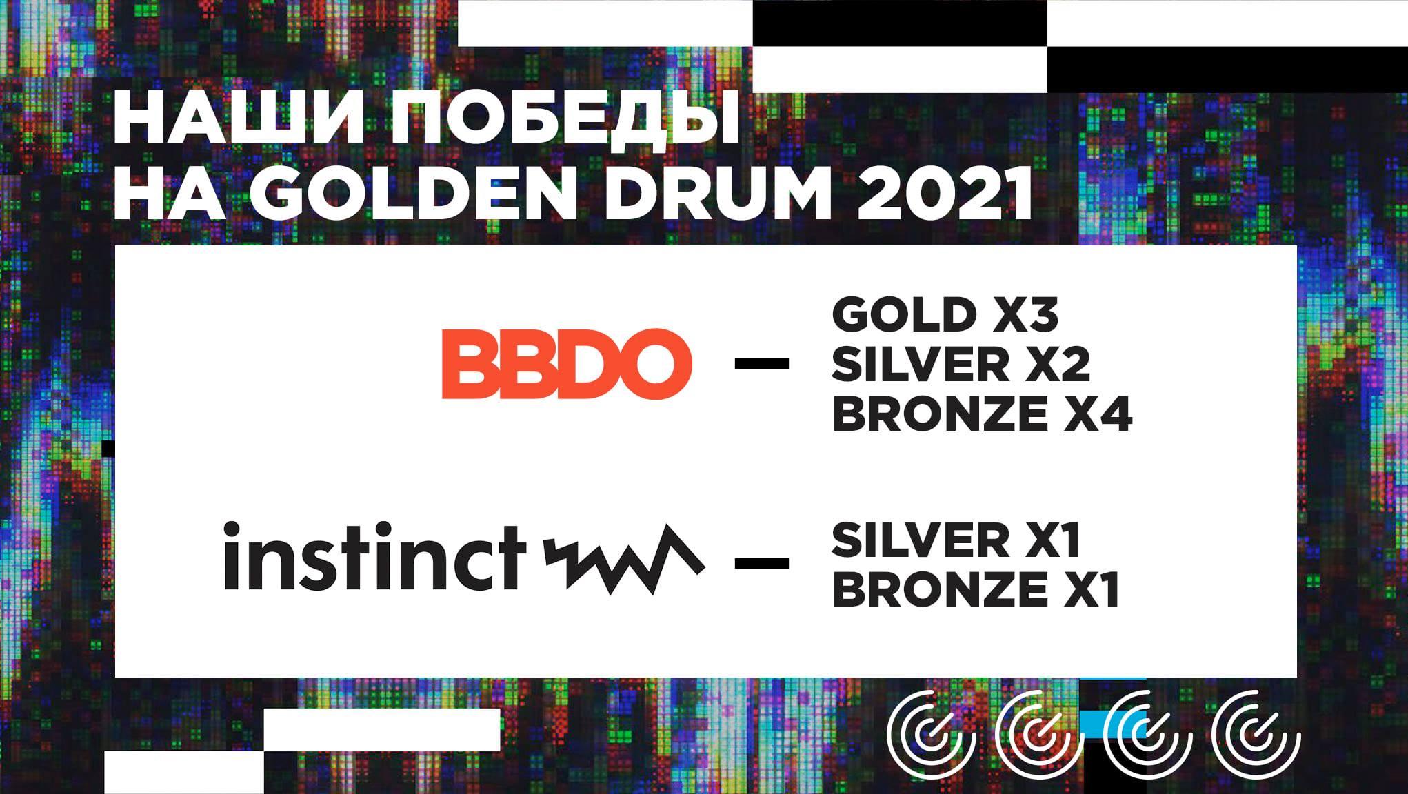 Наши результаты на фестивале Golden Drum 2021
